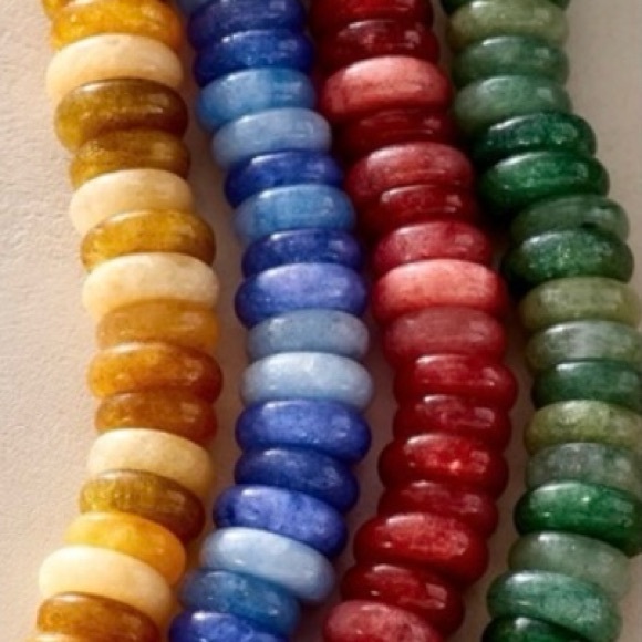 Free People Orion Stone and Bandana Choker Blue NWT - Picture 3 of 5